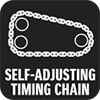 SELF-ADJUSTING TIMING CHAIN